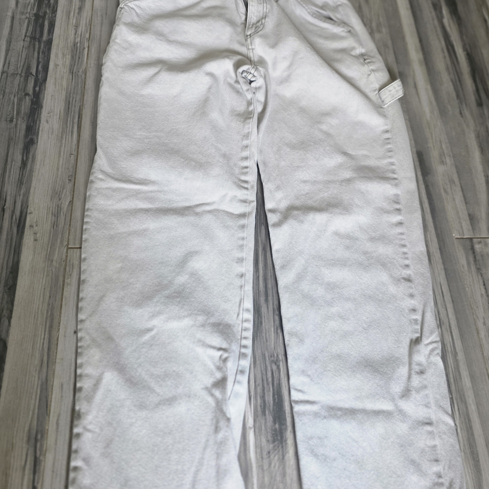 Cotton On Women's Straight Leg White Jeans
